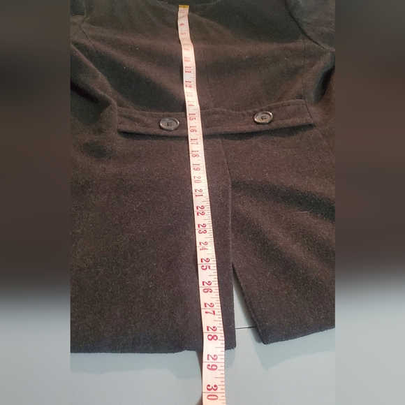 Forever 21 Dark Gray Wool Peacoat - Picture 13 of 14